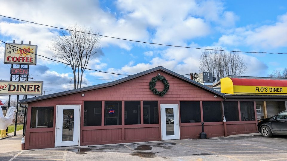 Flo's Diner storefront on NY-31